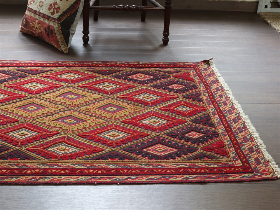 オールドキリム・アフガニスタン ミシュワニ131×80cm Mishwani Rug