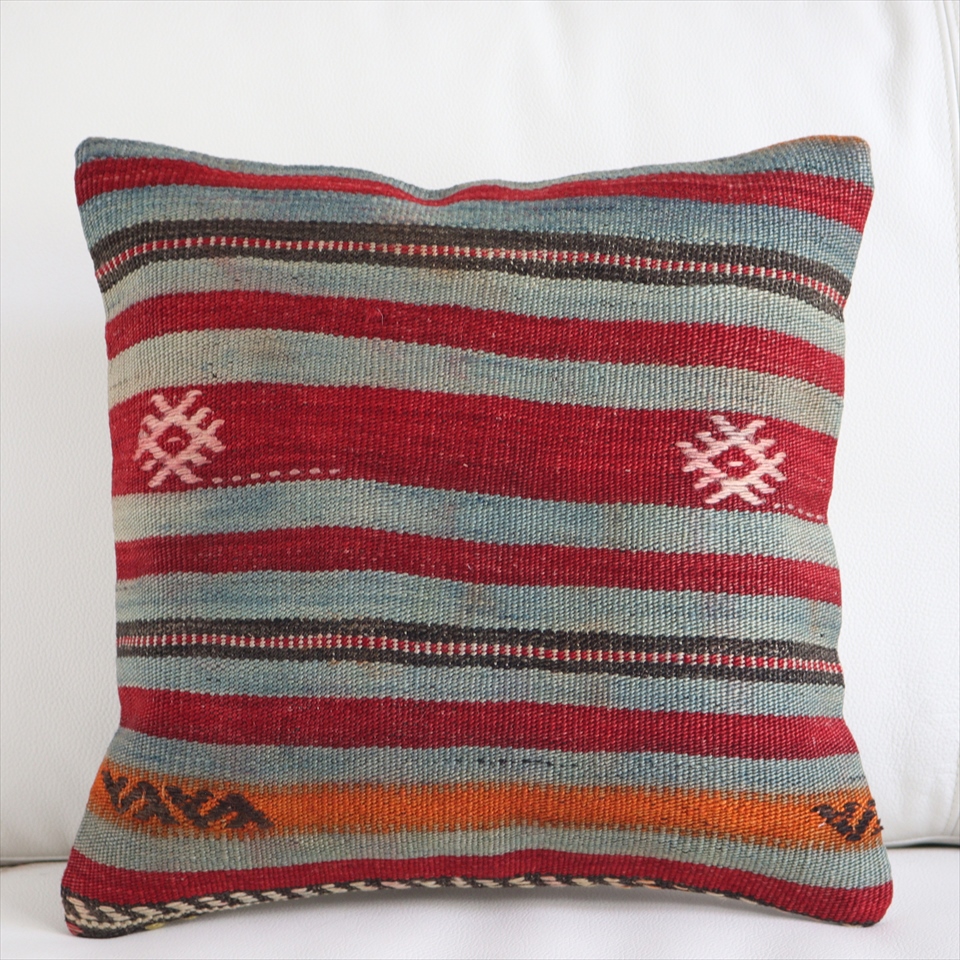 オールドキリムクッションカバー35cm Turkish Kilim Cushion Cover