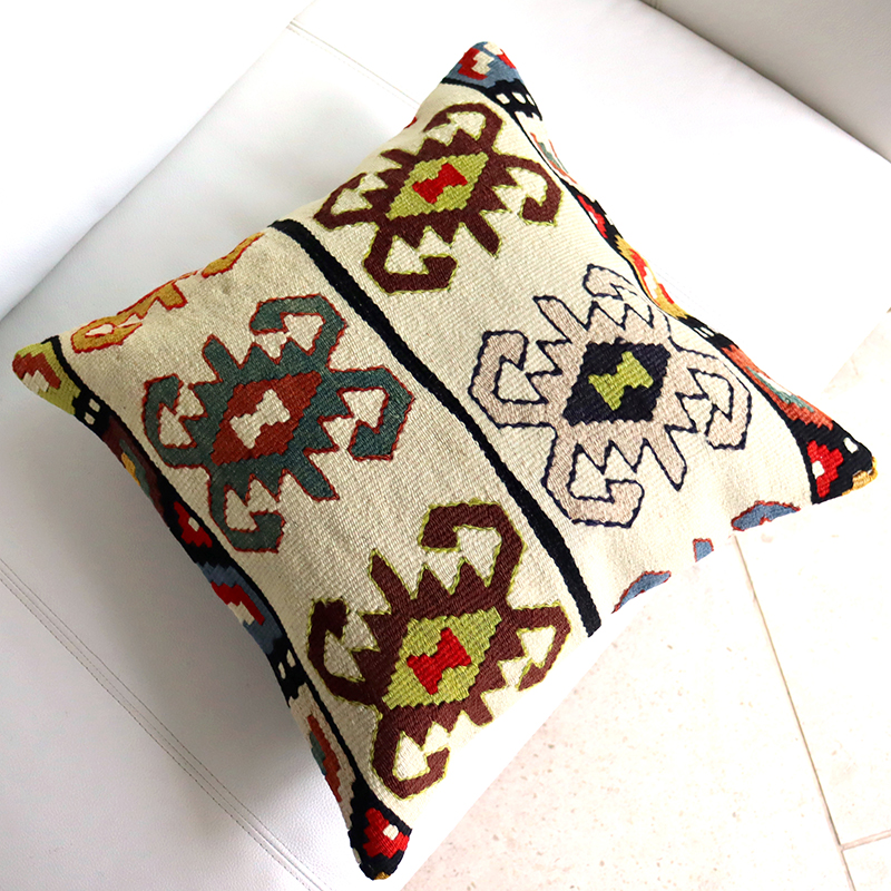 販売済み オールドキリムクッションカバー/Turkish Kilim Cushion