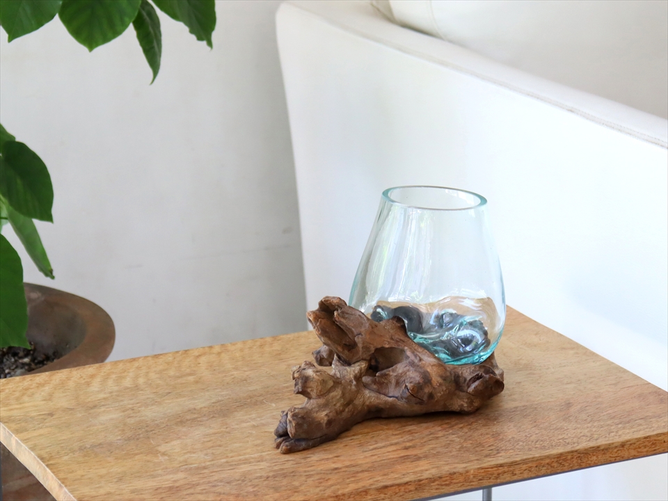 Sale 103 Off 流木 フラワーベース 花瓶 H15 W23 D15cm ガラスベース Glass Planter Flower Vase Schmidgruber At